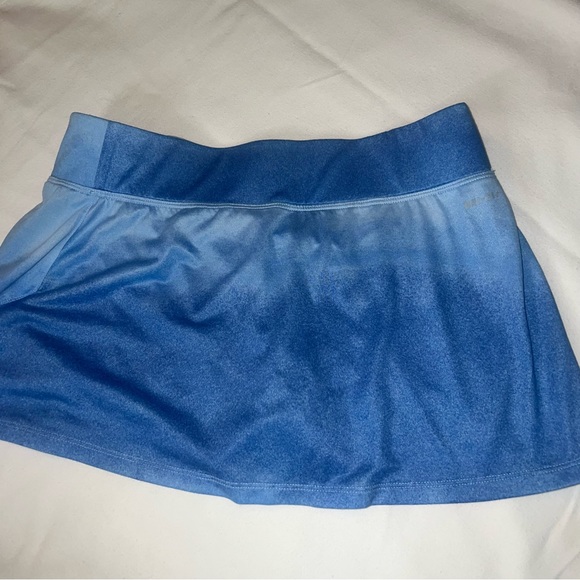 🎾 blue NIKE ombré skort skirt medium - Picture 2 of 3